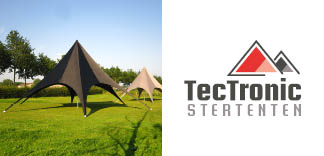 Ga naar TecTronic Stertenten Professionele stertenten te koop met polyester of pvc zeil