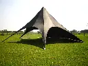 Stertent met zijwanden