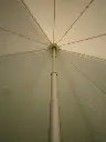 Binnenaanzicht nok stertent 12 meter