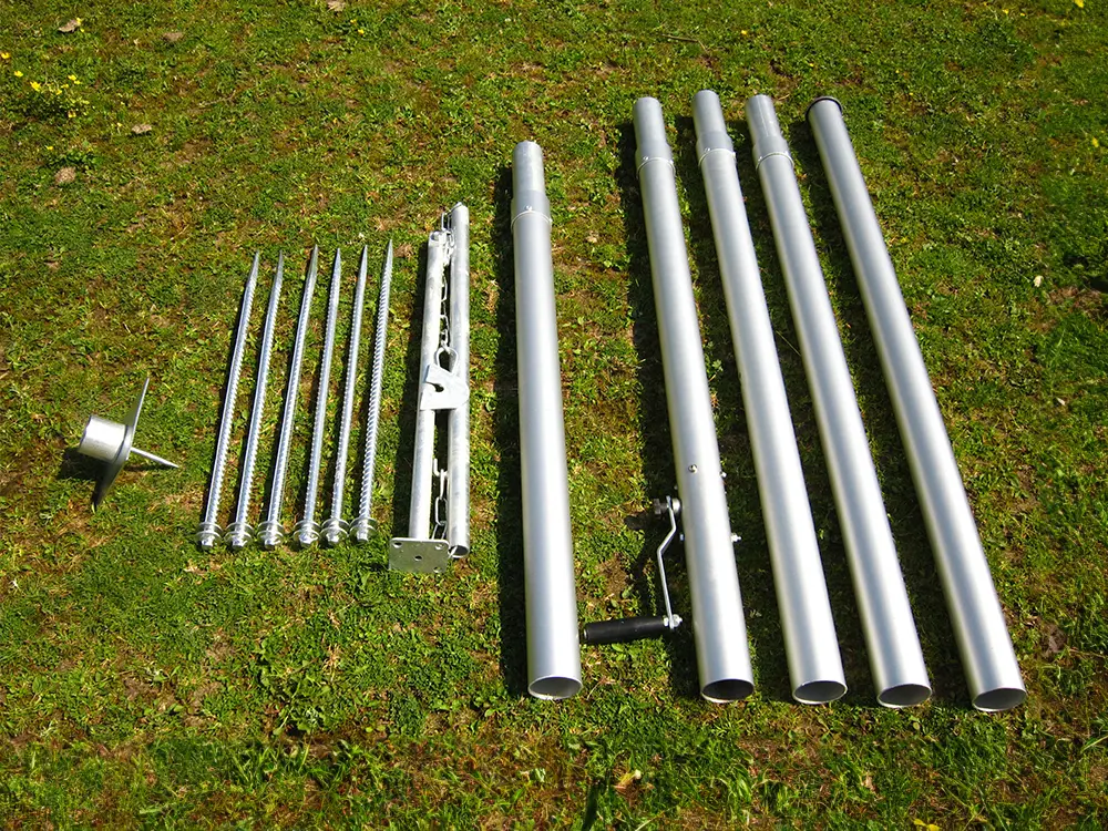 Aluminium onderdelen en accessoires