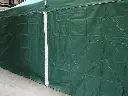 Pvc strook om tussen 2 pvc vouwtenten te koppelen
