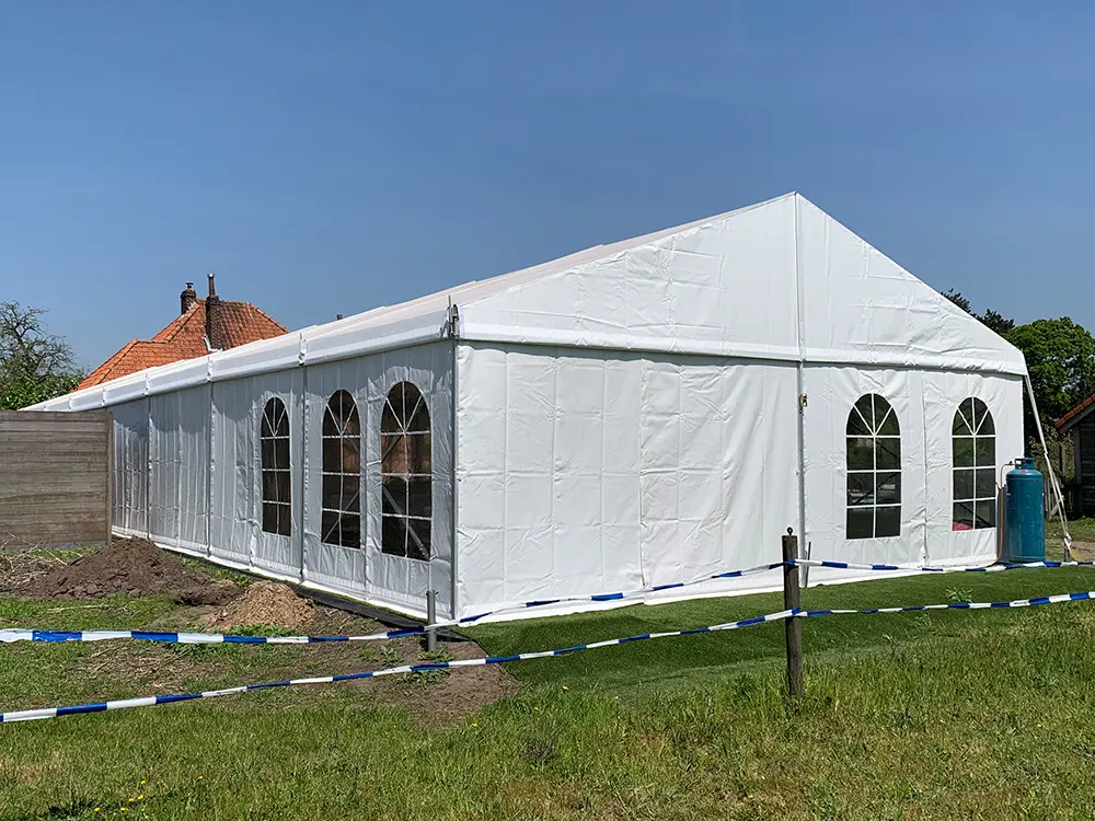 Modulair opzetbare kadertent 6 meter