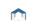 Partytent 4 x 6 m afmetingen