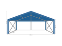 kadertent 8 m breed afmetingen