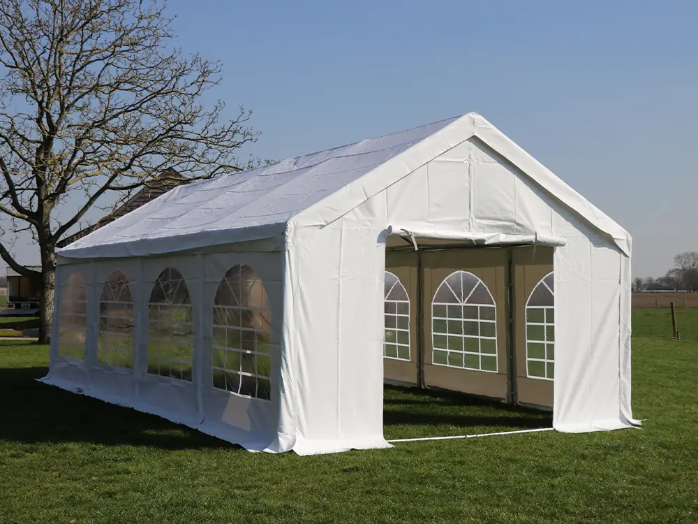 Feesttent 4 op 10 meter wit