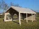 Beige tentmodel in HQ