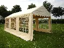 Beige evenemententent 4x4 meter