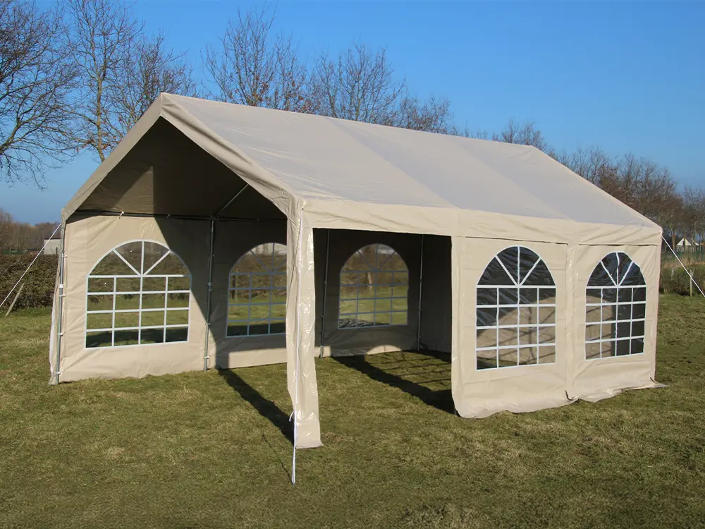 Feesttent 4x6 met zwaar frame