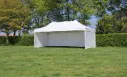 Einde reeks: vouwtent 3 x 6 m Solid 50 pvc wit