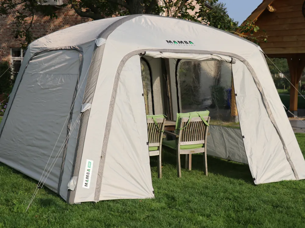 Opblaasbare partytent 4,6 x 4,6 m - set zijwanden