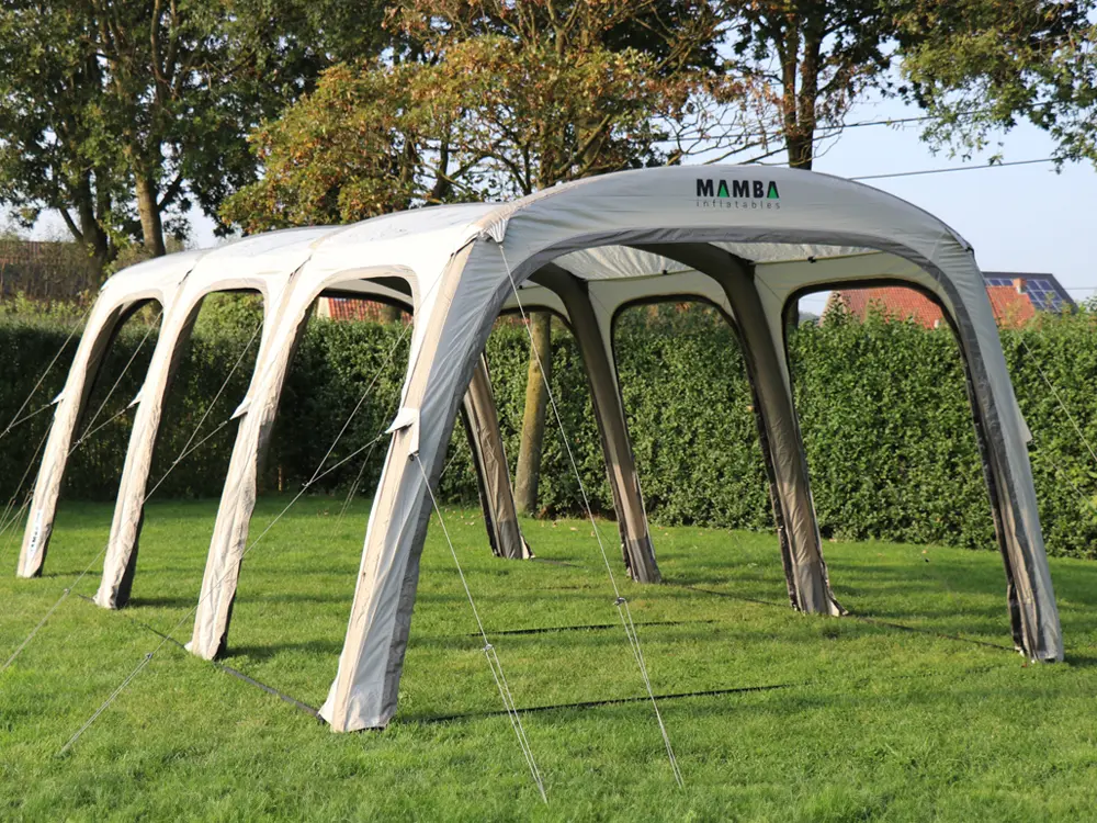 Opblaasbare partytent 3,6 x 8 m