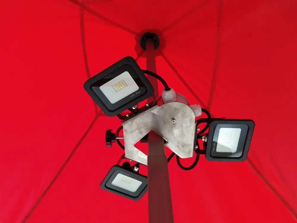 Vouwtent verlichting 3-LED